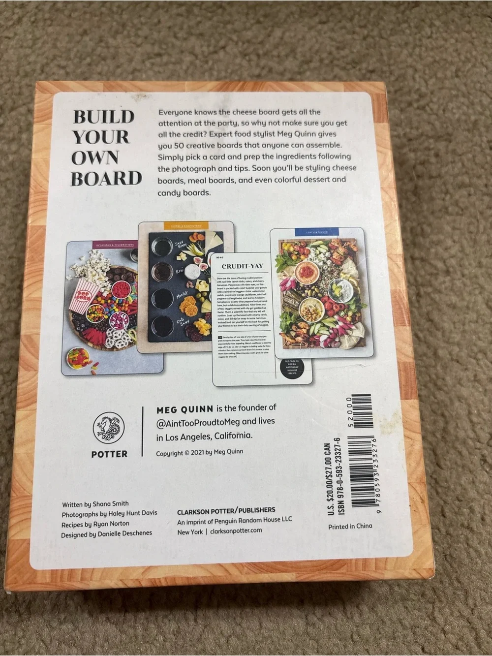 The Cheese Board Deck - Multicolor Food Photography food cards by Meg Quinn